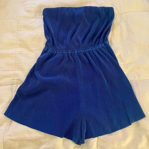 Princess Polly Vibrant Blue Romper